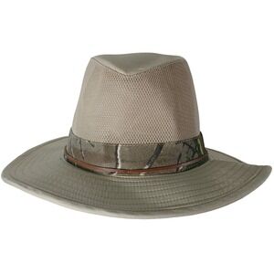Paramount Outdoors Realtree Mens Hat Beige Camo Band Fishing Hiking Sun